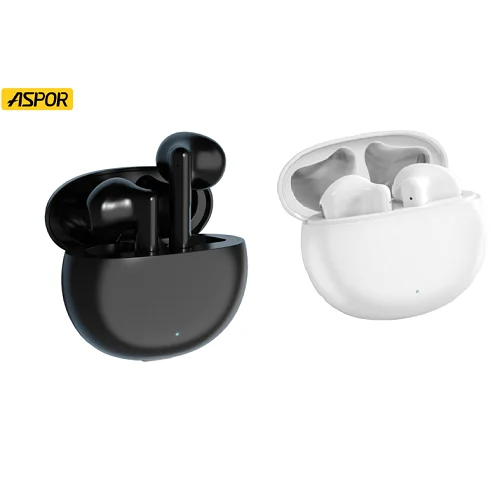 Aspor A613 BT5.3 Wireless TWS Earbuds - Stereo Sound with USB-C Charging Case product image (1)