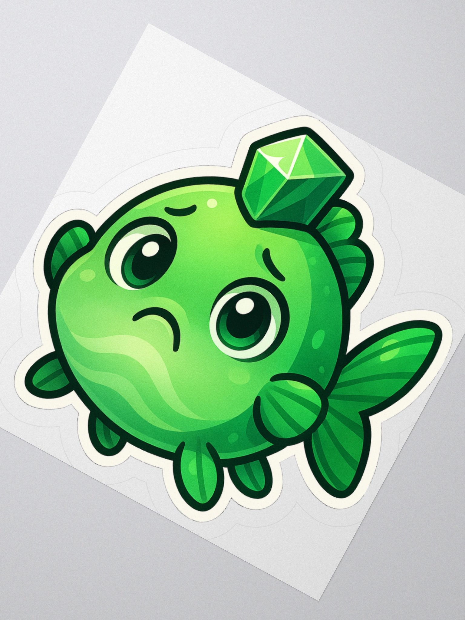 Peridot (August) Fish Sticker product image (3)