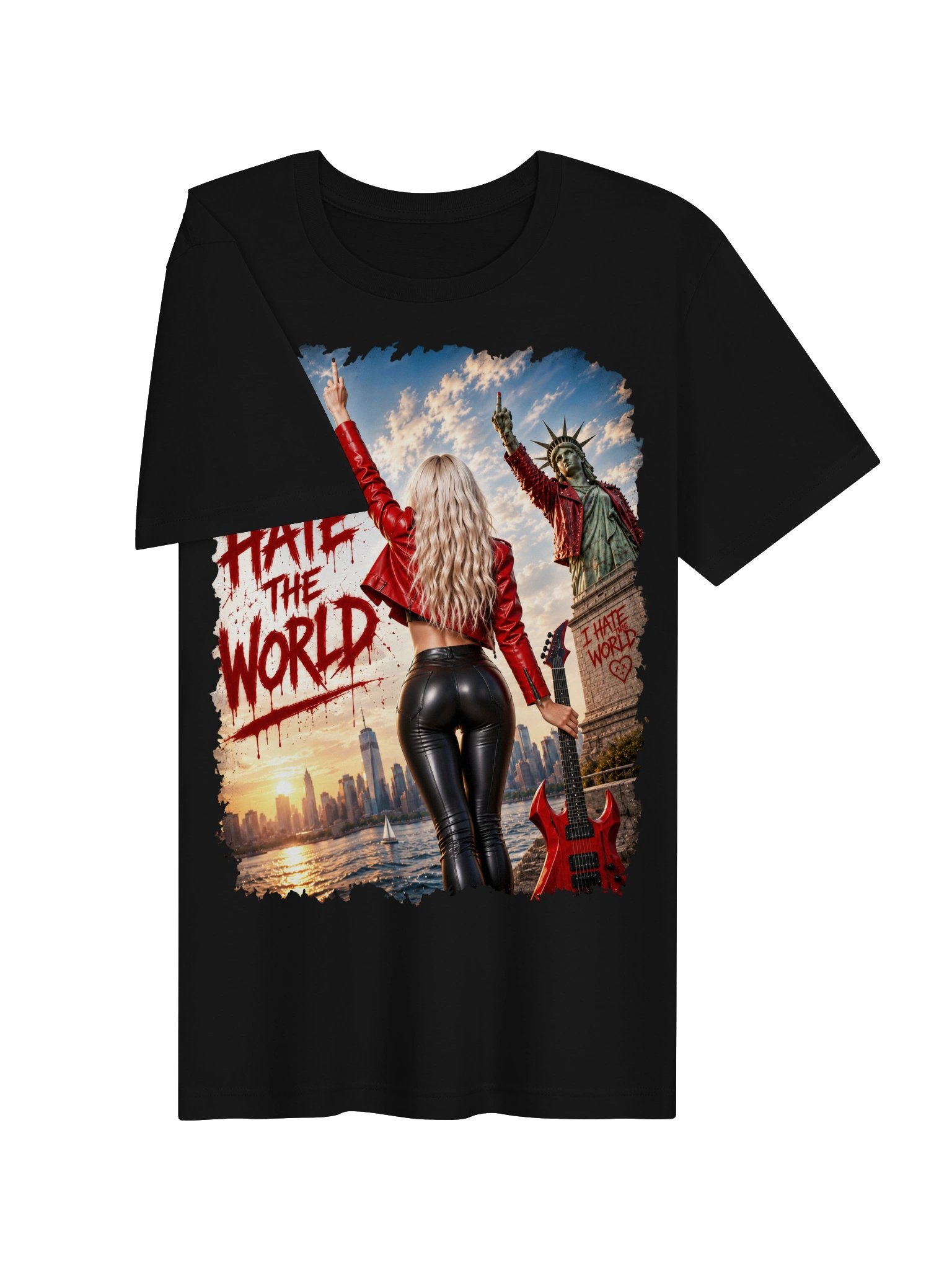 Aurora Luna Winterstar - I Hate The World - T-SHIRT product image (19)