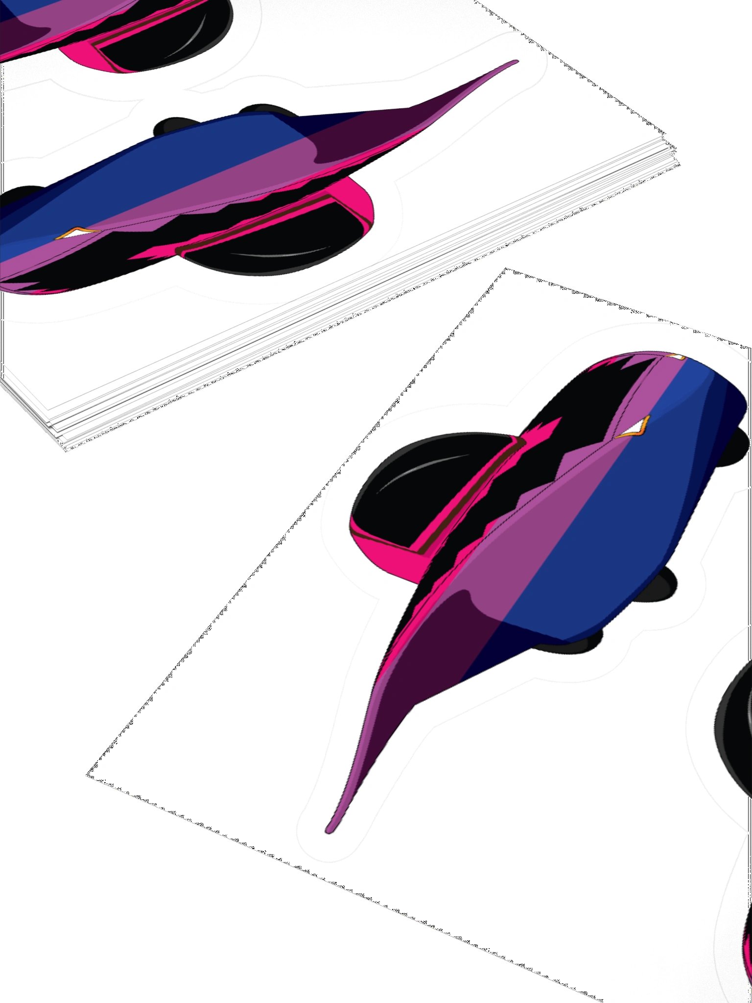 Bisexual Pride 23 Stickers product image (10)
