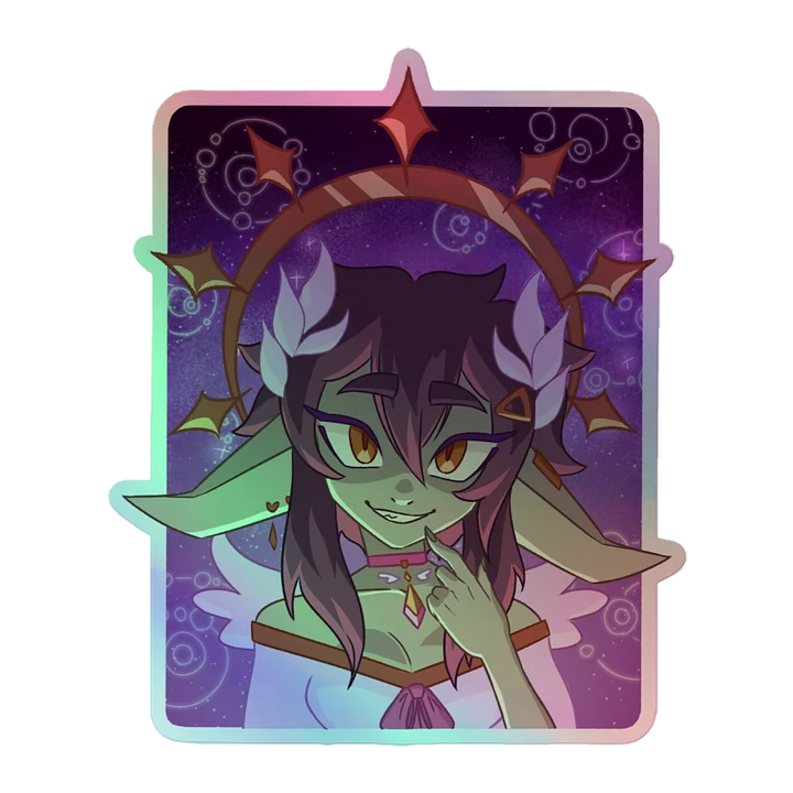 Holo Angel Sticker product image (1)