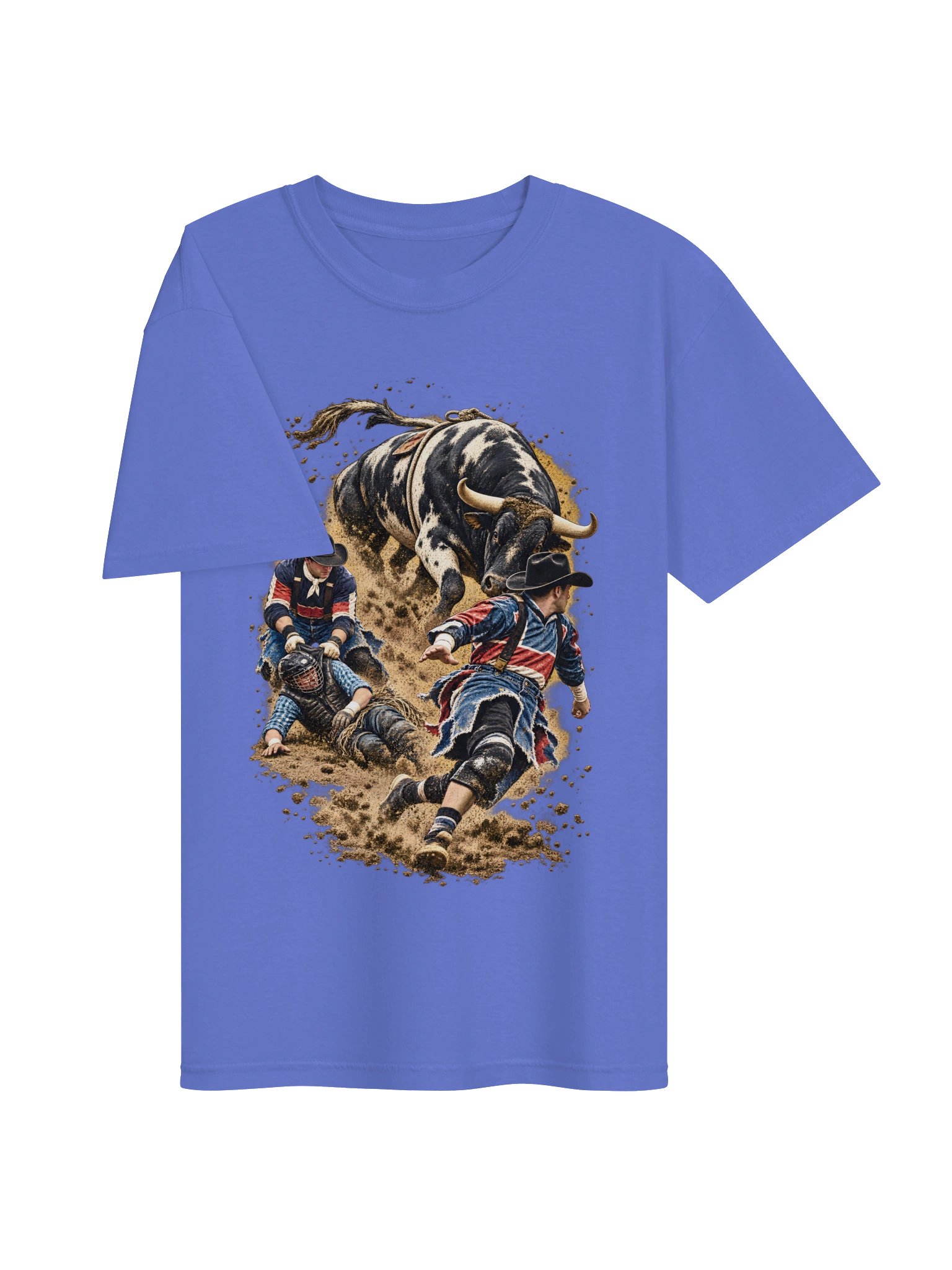 Rodeo Bullfighter Shirt — Into the Wreck Rescue Tee | Broken Roughstock™ product image (4)