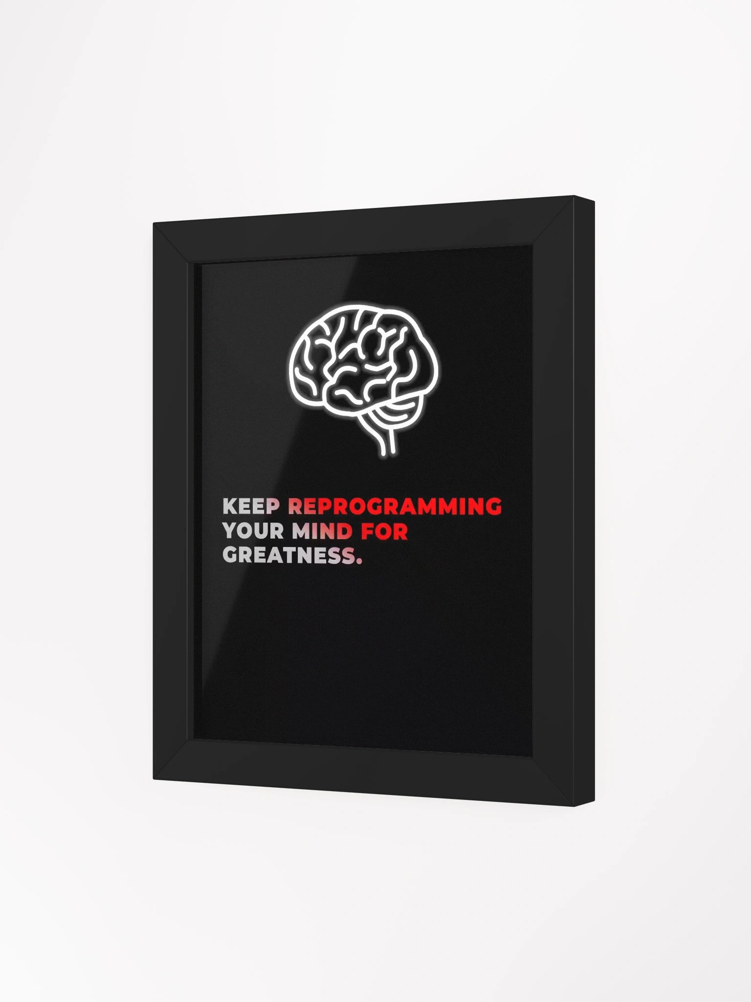 Motivational Wall Art, Wood Framed Poster product image (54)