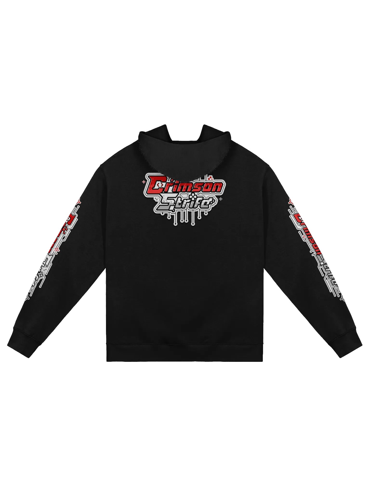 CrimsonStrife Circuit Premium Oversized Hoodie product image (2)