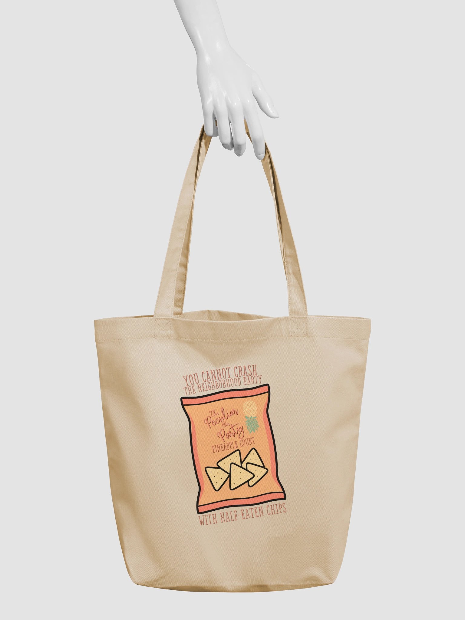 Pineapple Party Snacks | Double-Sided Eco Tote product image (3)