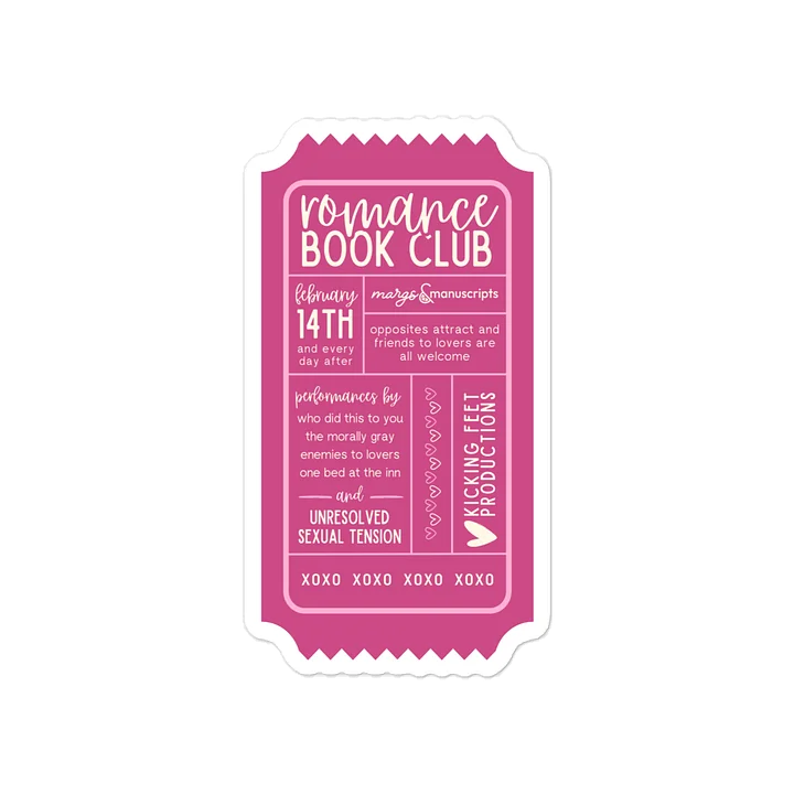 Book Club Sticker Series: Romance product image (1)