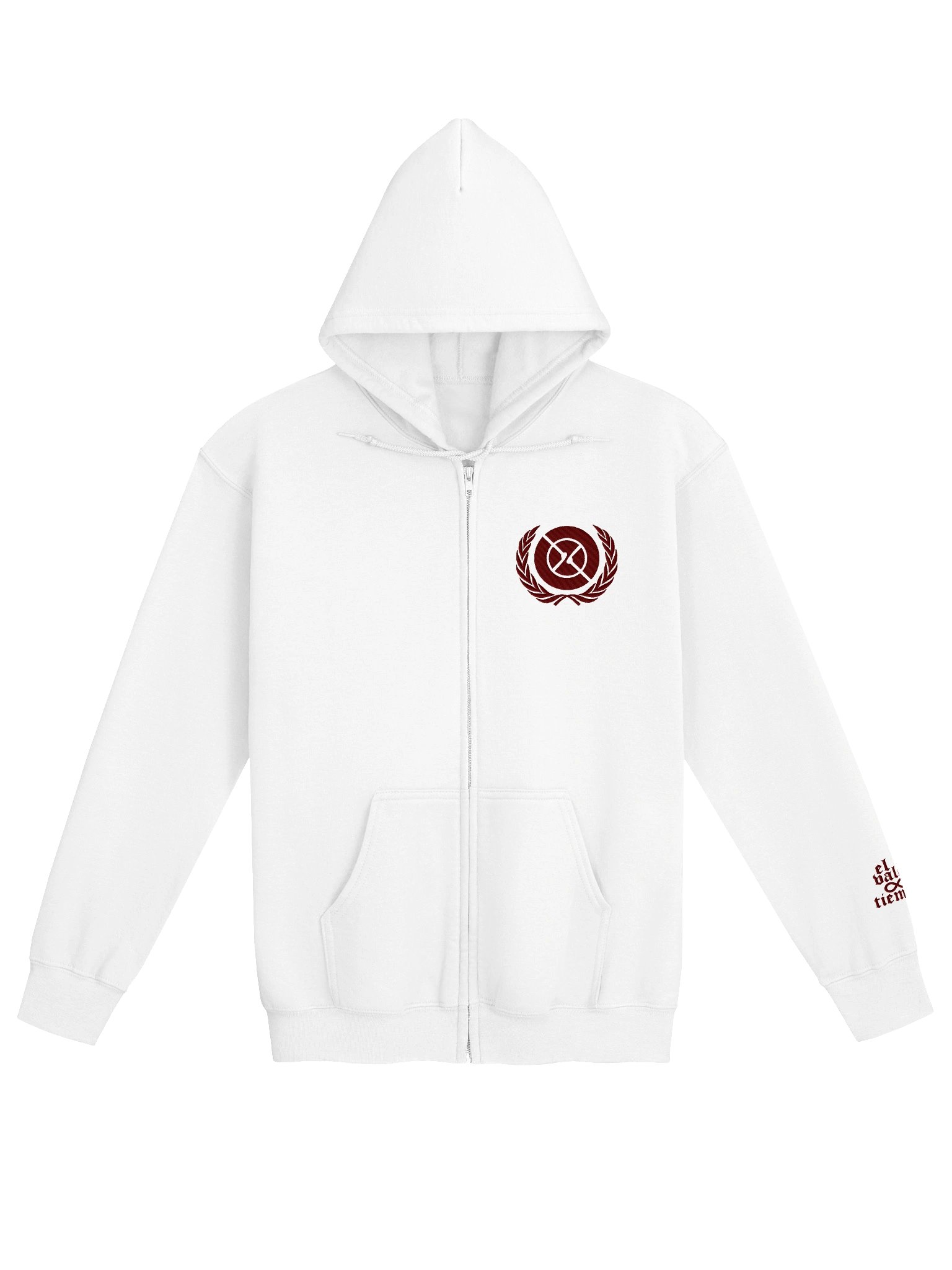 TFC Athletics White Zip Hoodie product image (1)