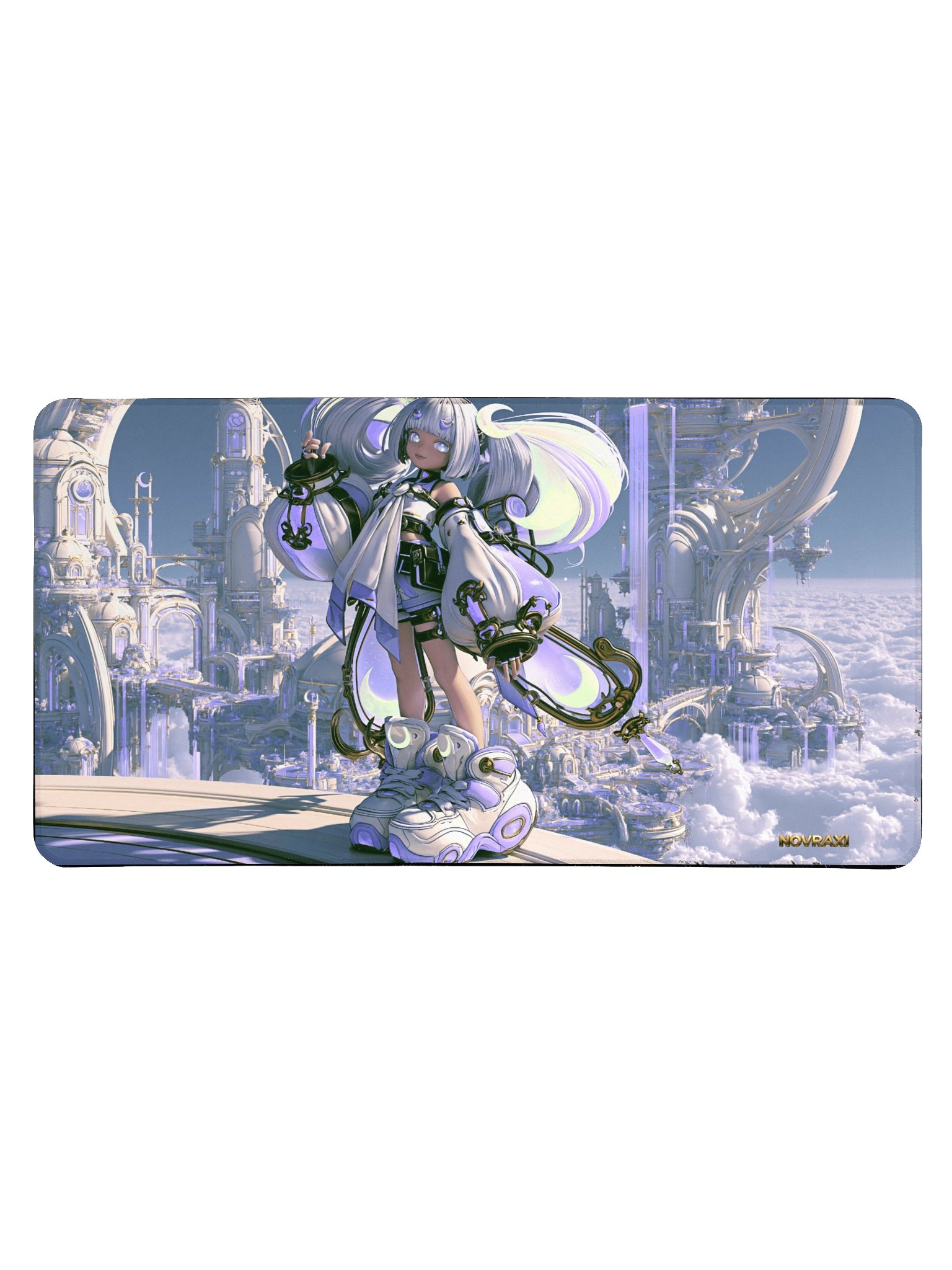 Lunara × Celestial Adventurer | XL Gaming Desk Mat product image (3)