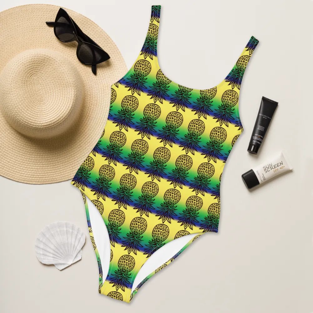Upside Down Pineapples One-piece Swimsuit product image (6)