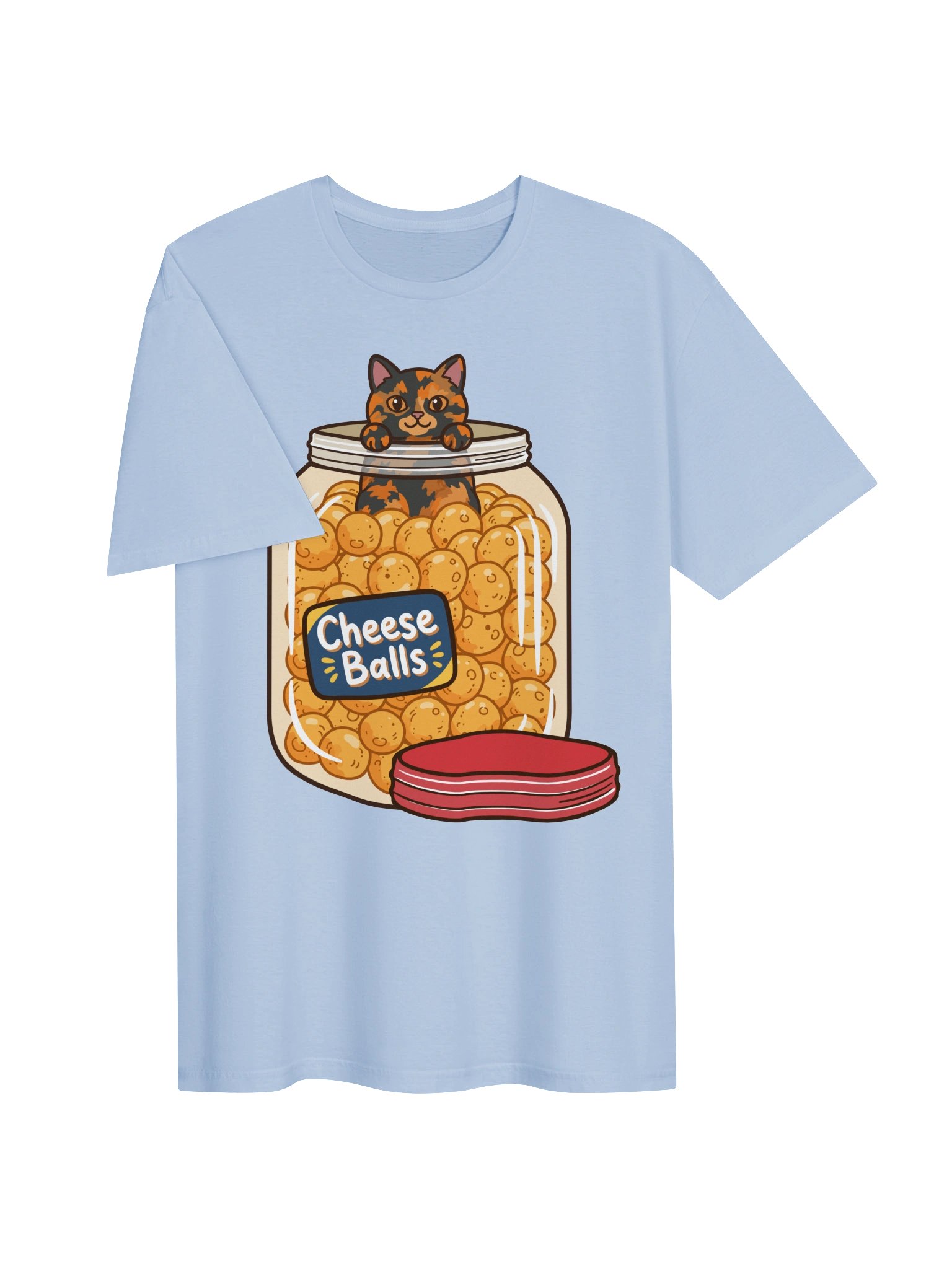 Cheese Balls Tortie Tee product image (4)