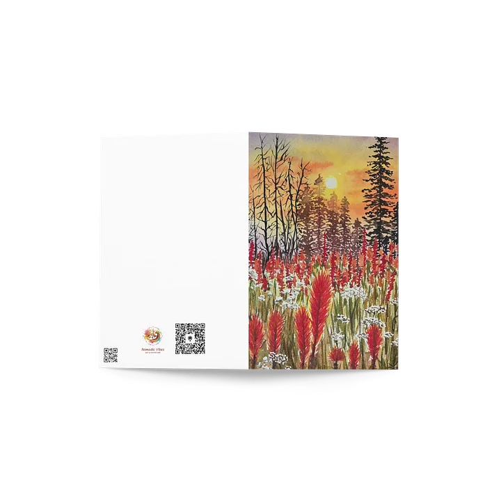 Painted Sunset - Greeting Card product image (2)