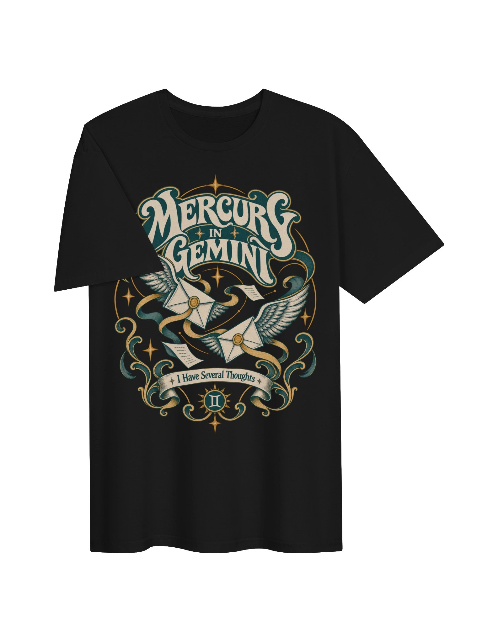 Mercury in Gemini I Have Several Thoughts Tee product image (33)