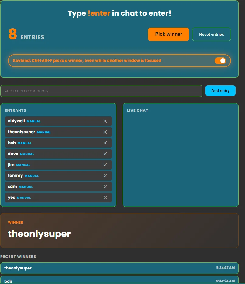 cl4ywell Giveaway Tool product image (7)