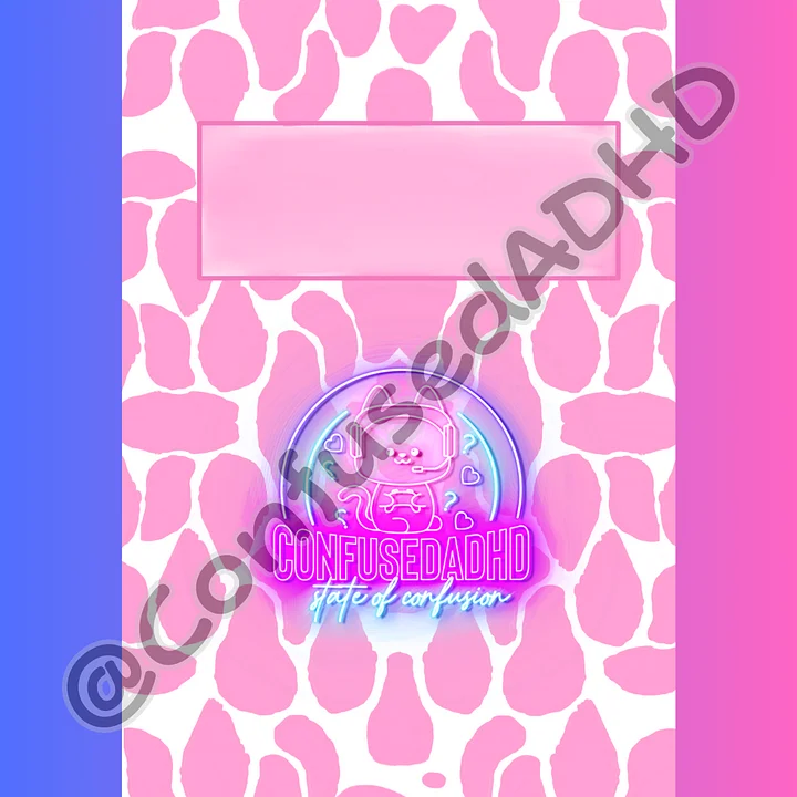 Animal Print CADHD Digital Planner Covers product image (2)