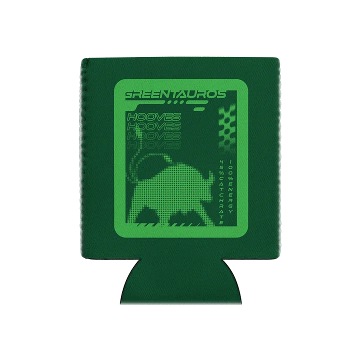 Green Tauros Coozie product image (1)