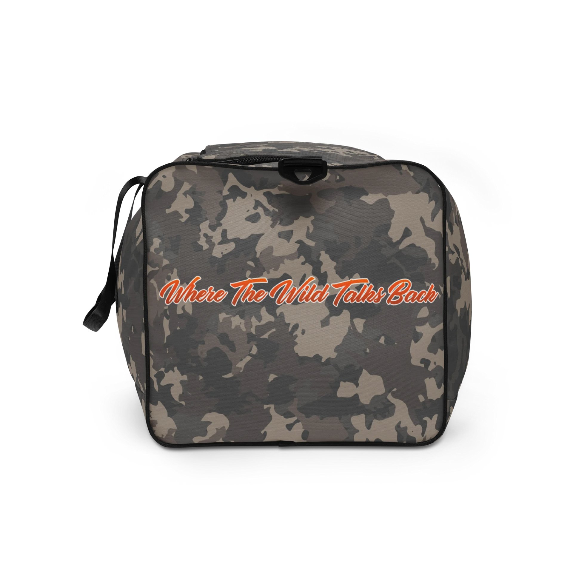 Custom Camo W/ Brown Duffle Bag product image (9)