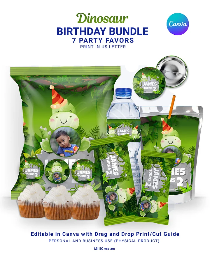 Dinosaur Birthday Party Favors product image (1)