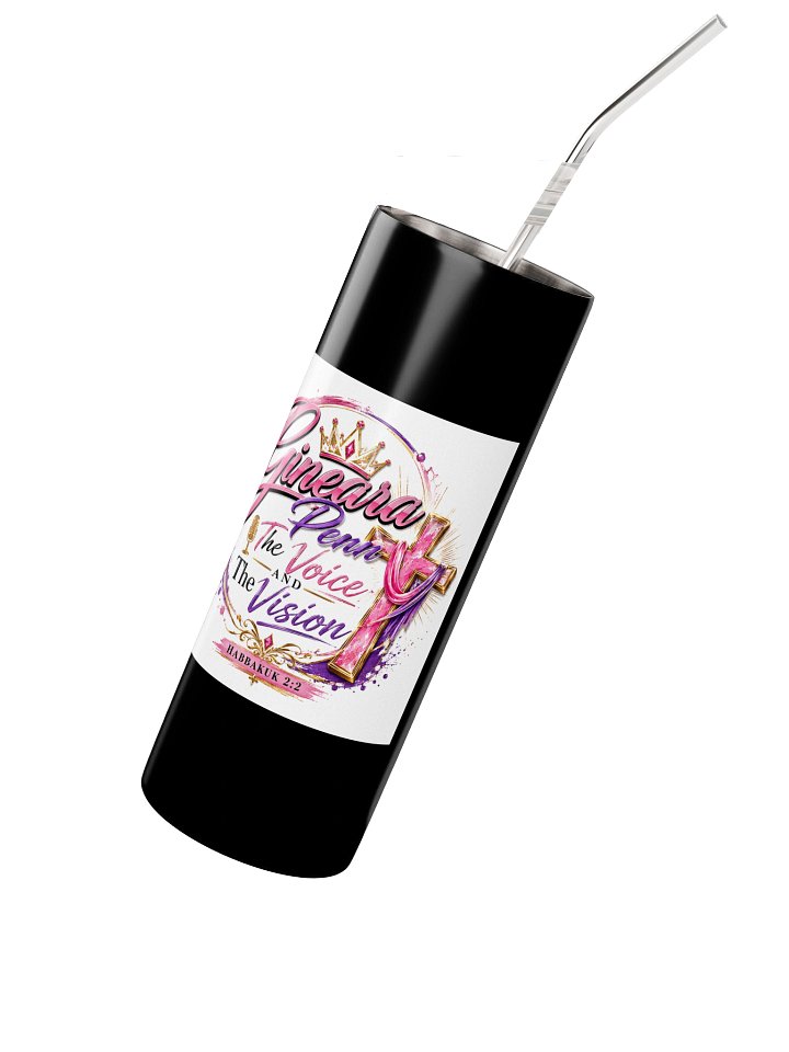 The Voice and The Vision Stainless steel Tumbler product image (2)