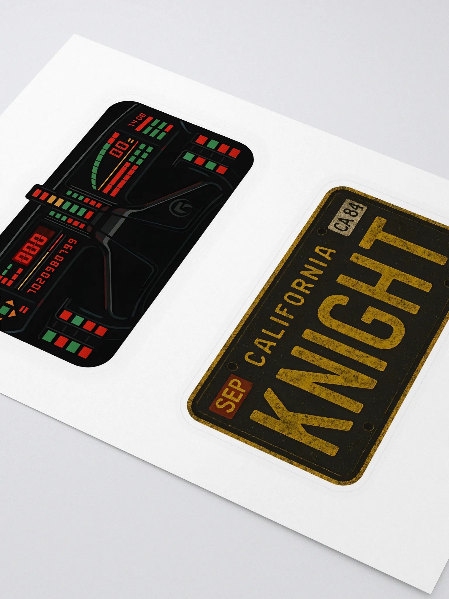 Cockpit and License Stickers product image (2)