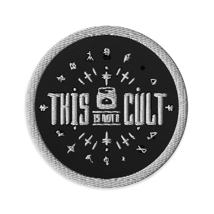 This Is Not a Cult - Embroidered Patches product image (1)