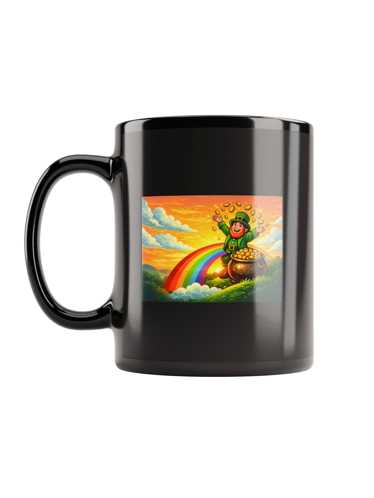 Lucky L3pr3chaun Glossy Mug product image (6)