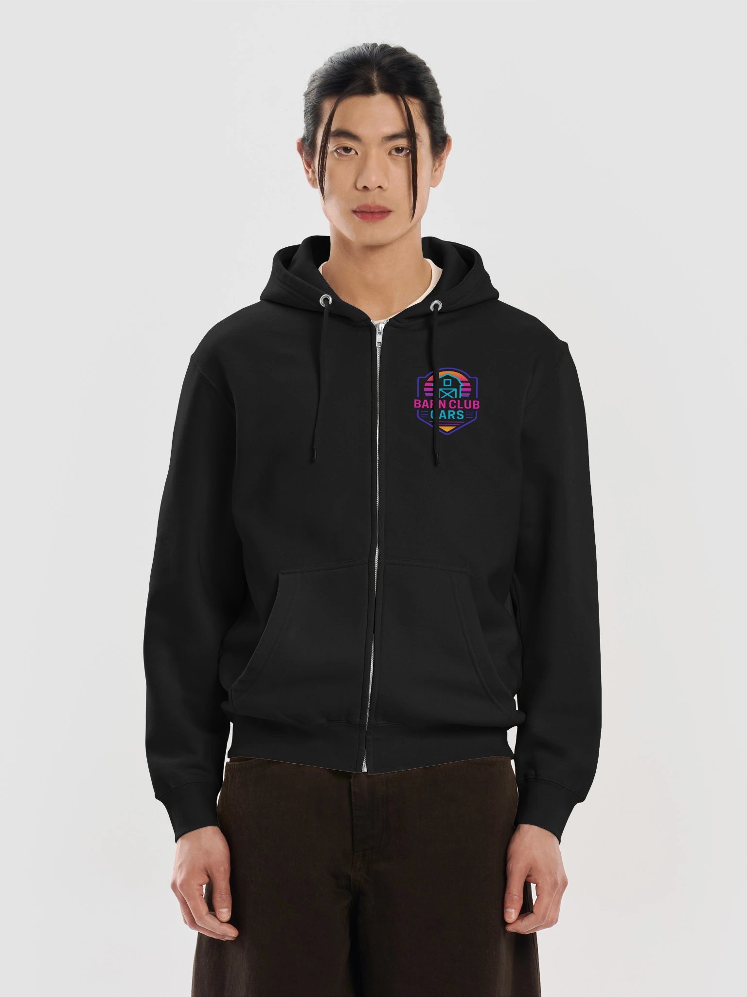 Barn Club Synth wave - Zip Hoodie product image (10)