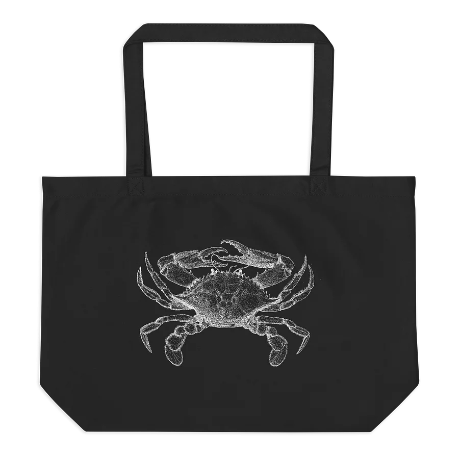 Smithsonian Environmental Research Center Large Crab Tote (Black) Image 1