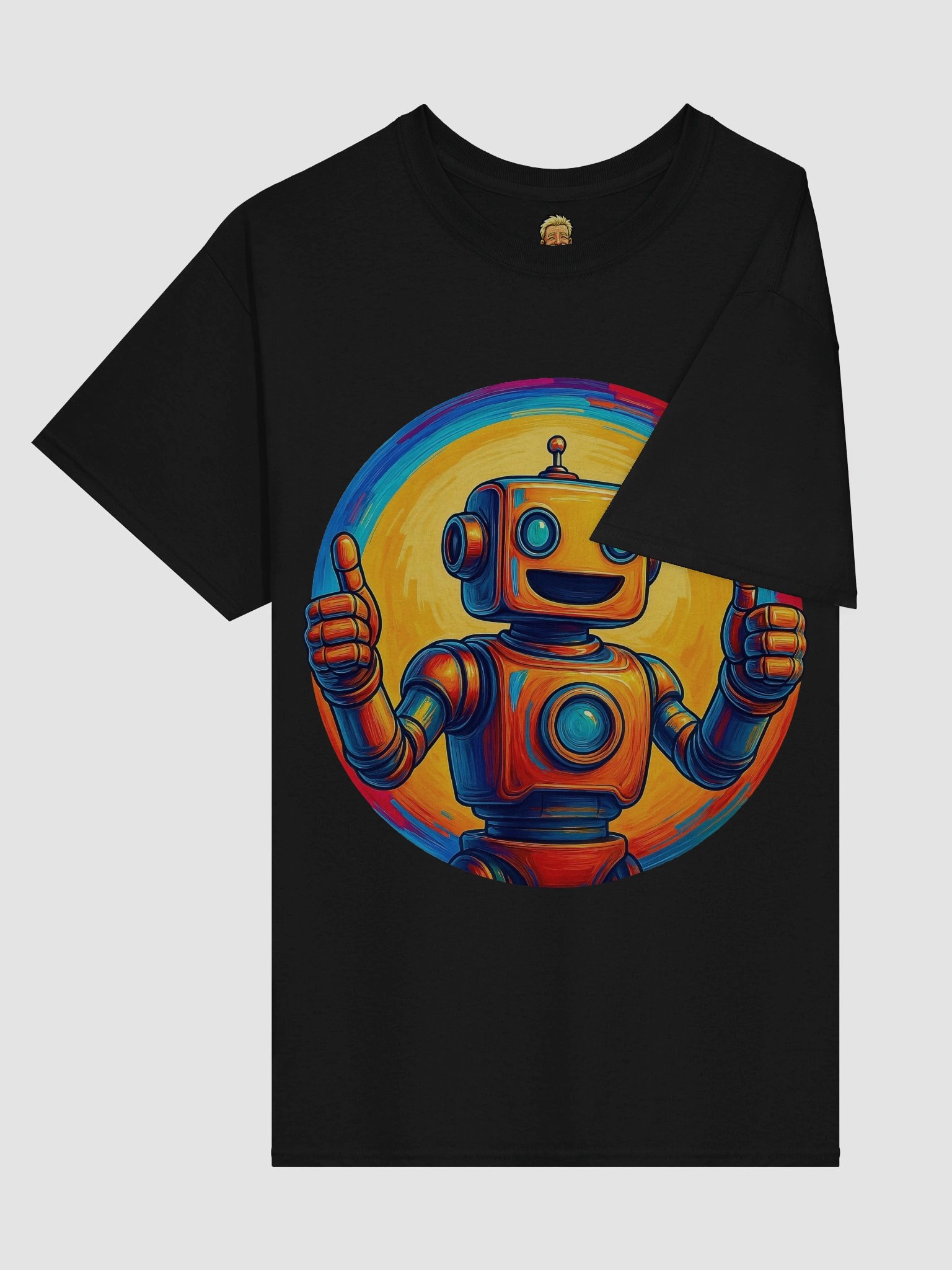 Robot Thumbs-Up, value t-shirt product image (15)