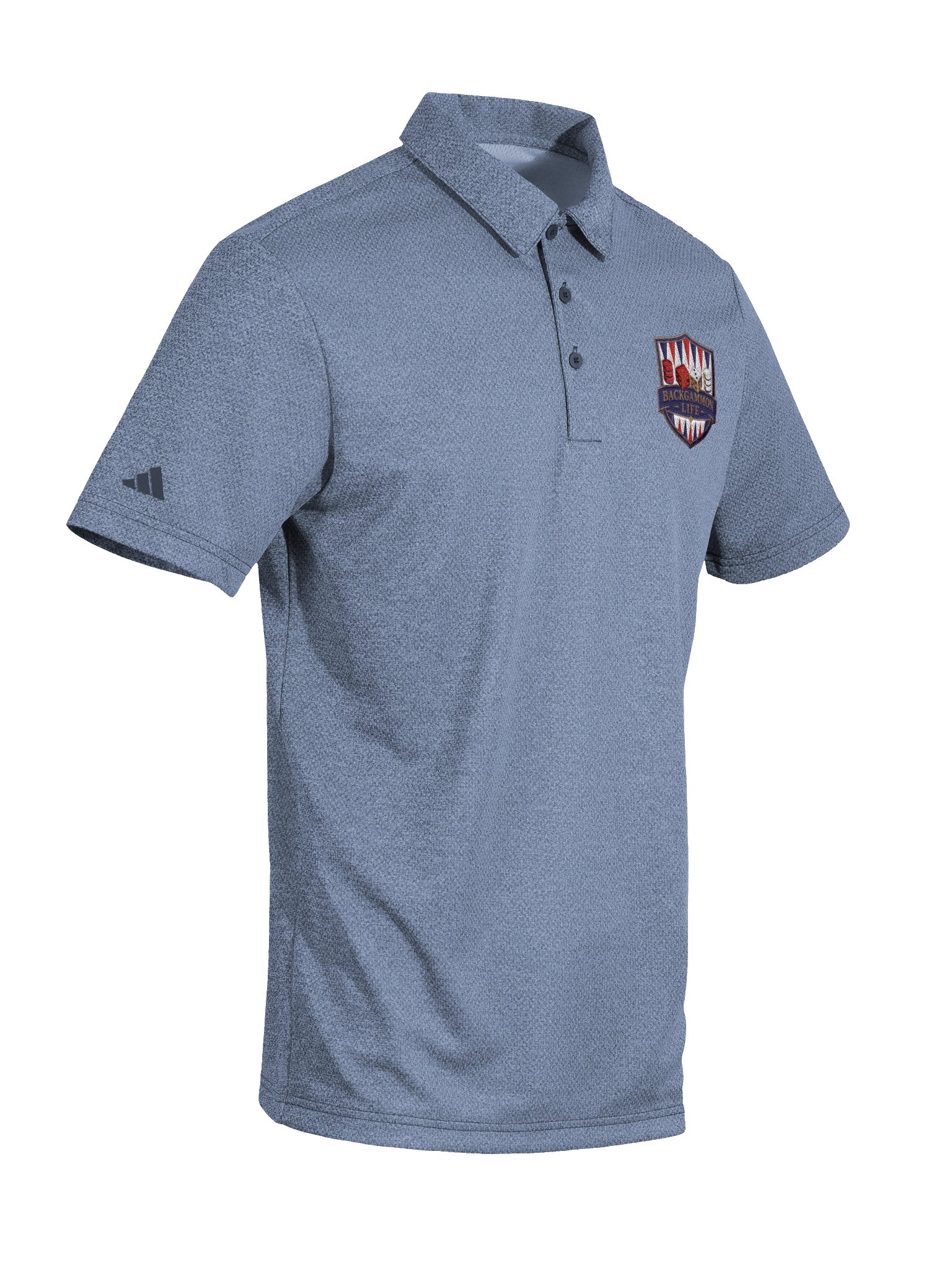 Backgammon Life EmbroiPoloered Crest product image (4)