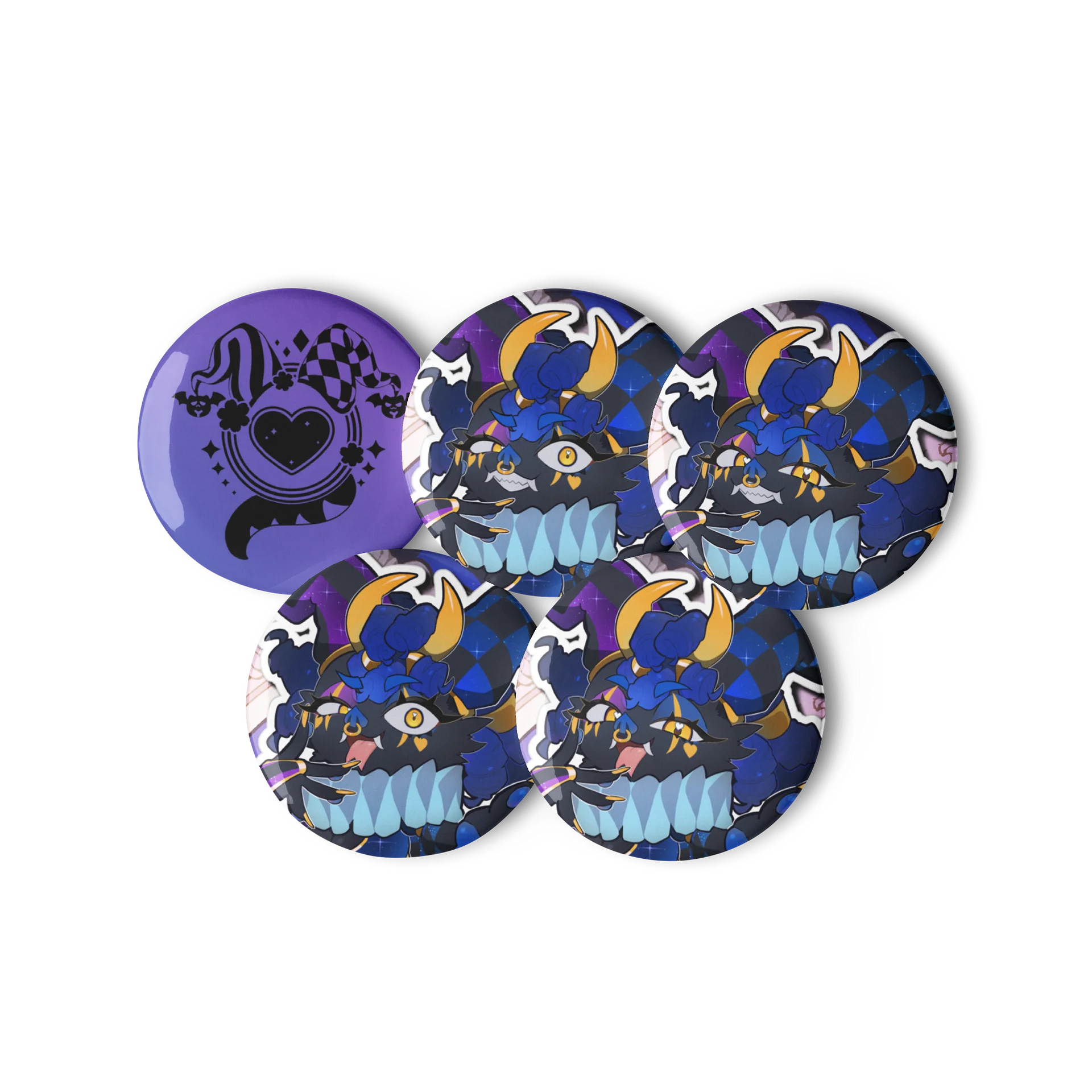 Xenia Button Pin Set product image (2)