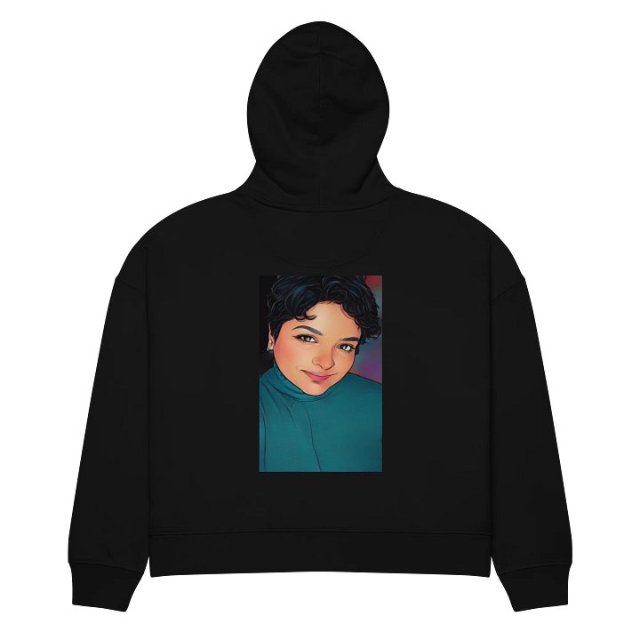 SeaDame - Self-Portrait Cropped Hoodie product image (7)