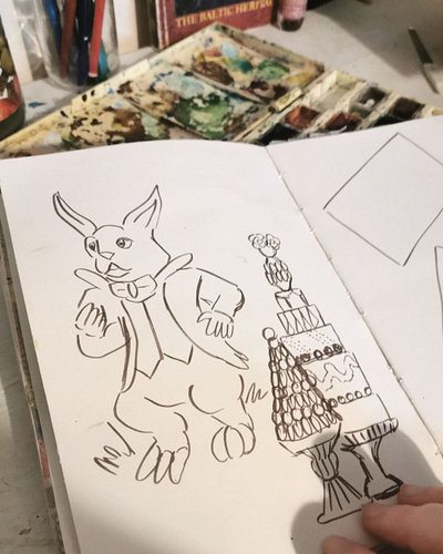 Nothing like a filled sketchbook #FantasyArt #FantasyArtist #SurrealArt #MagicalArt #EtherealArt #DarkFantasyArt #FantasyIllu...