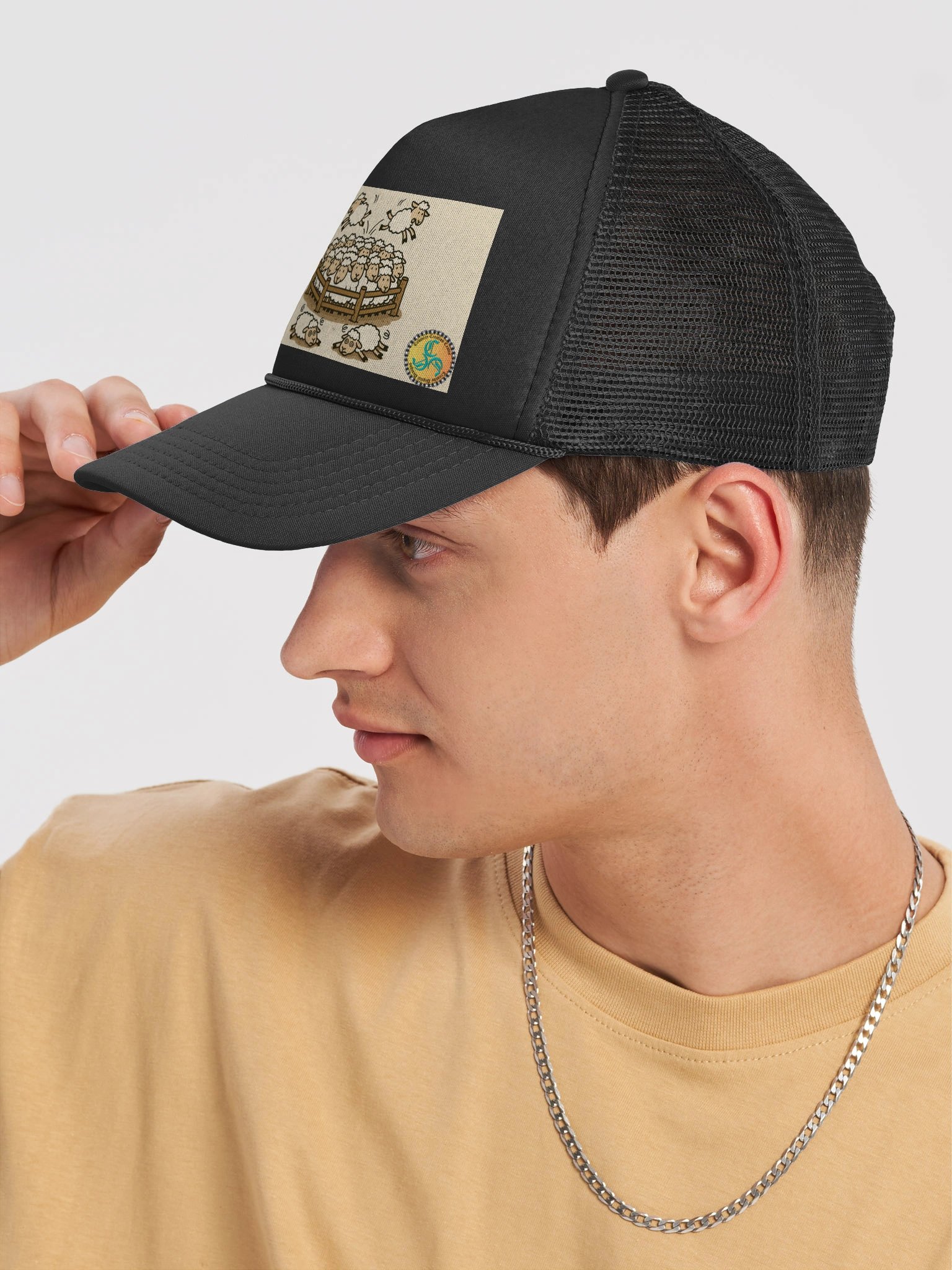 I Really Hate Insomnia (Both) Valucap Foam Trucker Hat product image (14)