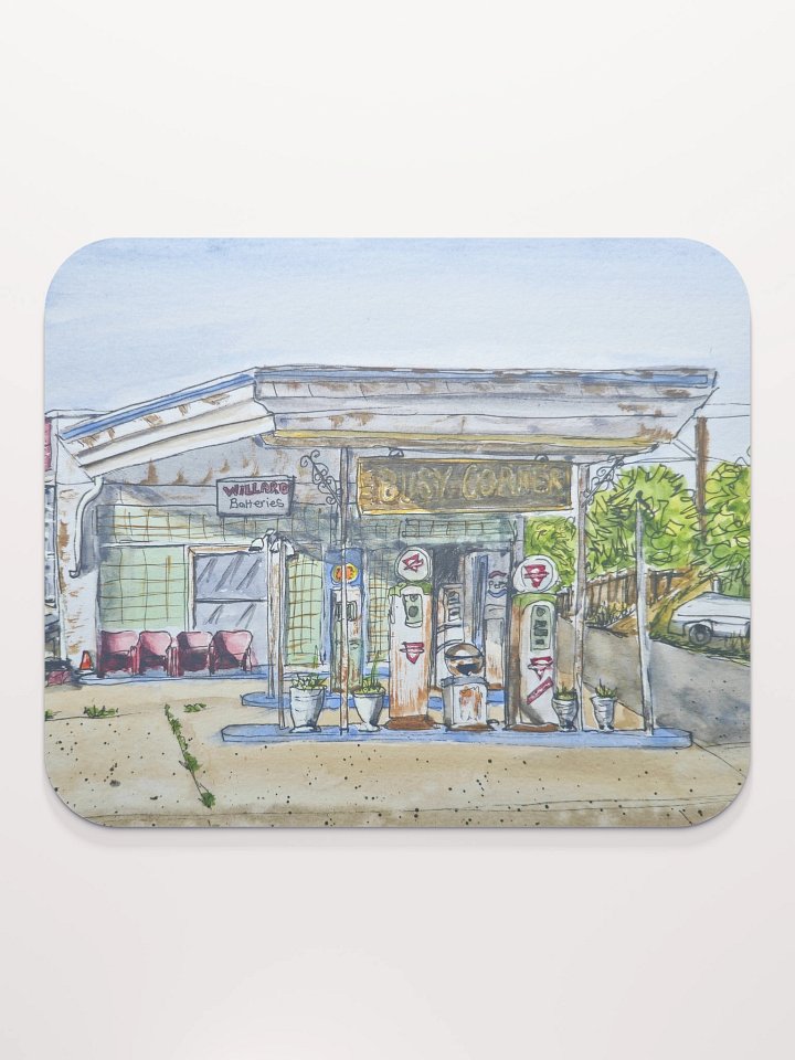 Busy Corner - Classic Mouse Pad product image (2)