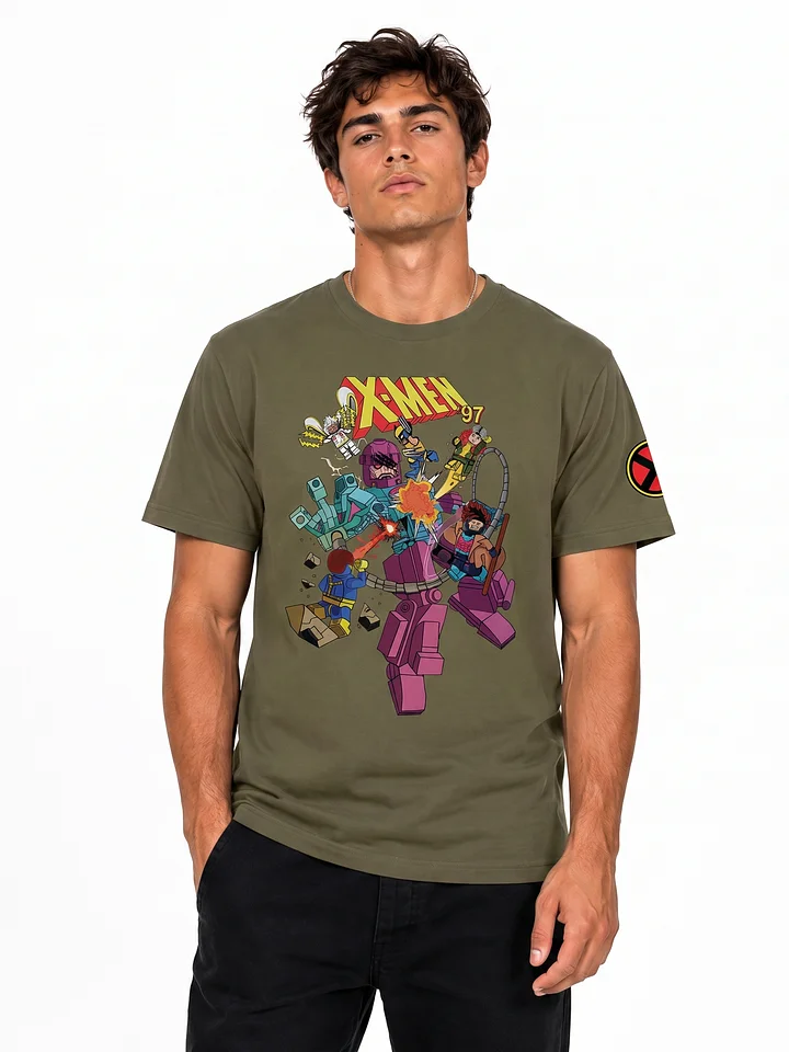 Lego-Style Mutant Mayhem Premium T-Shirt" product image (1)