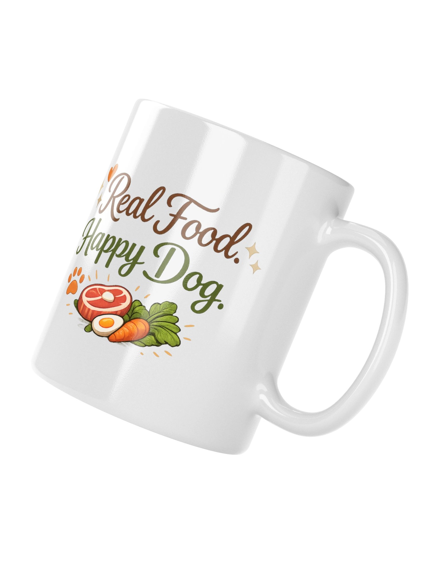 Real Food Happy Dog Mug – Fresh Fed & Raw Fed Dog Lover Gift product image (10)