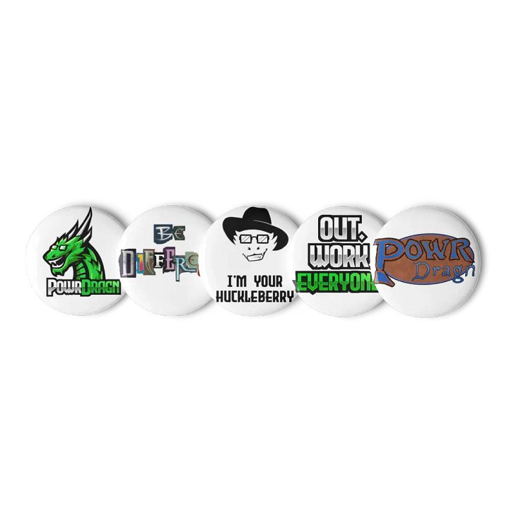 PowrDragn Button Set #1 product image (1)