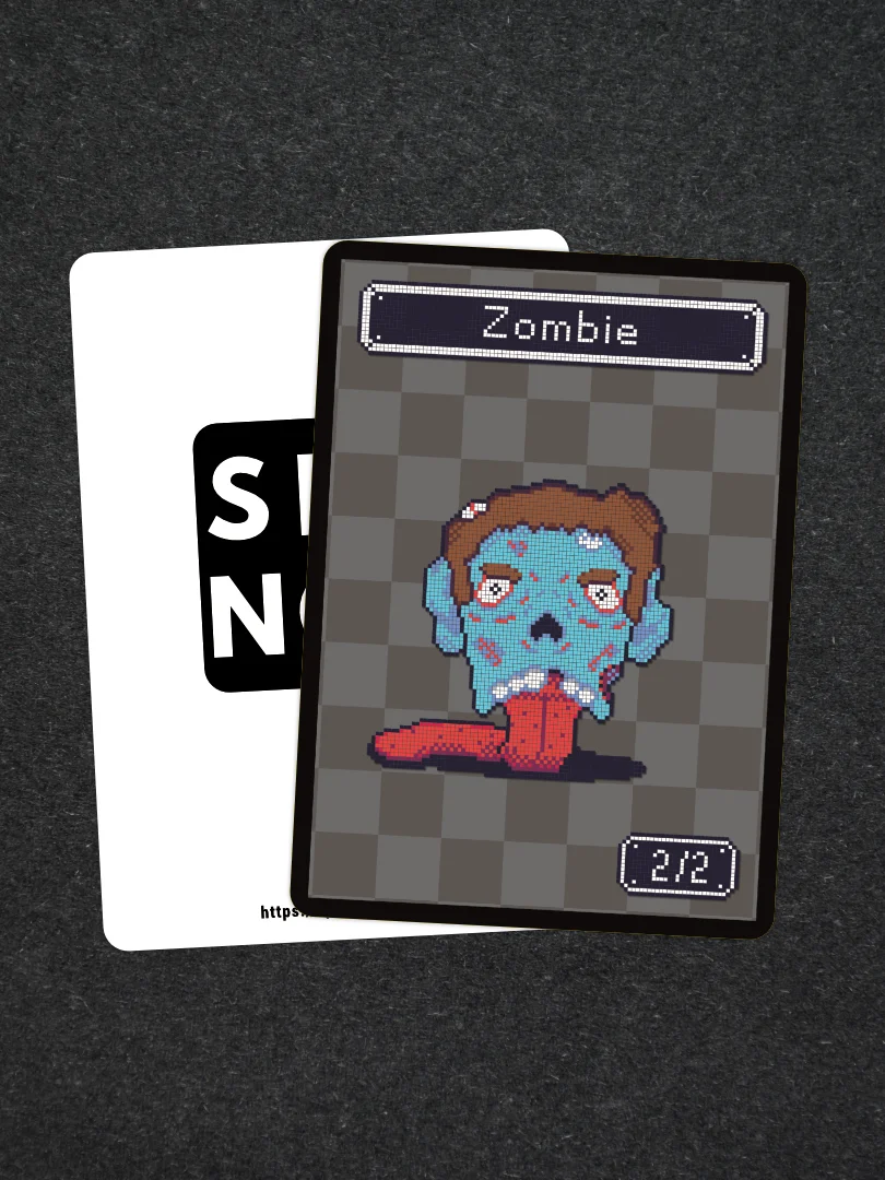 Pixel Zombie Tokens (2 pack) product image (2)