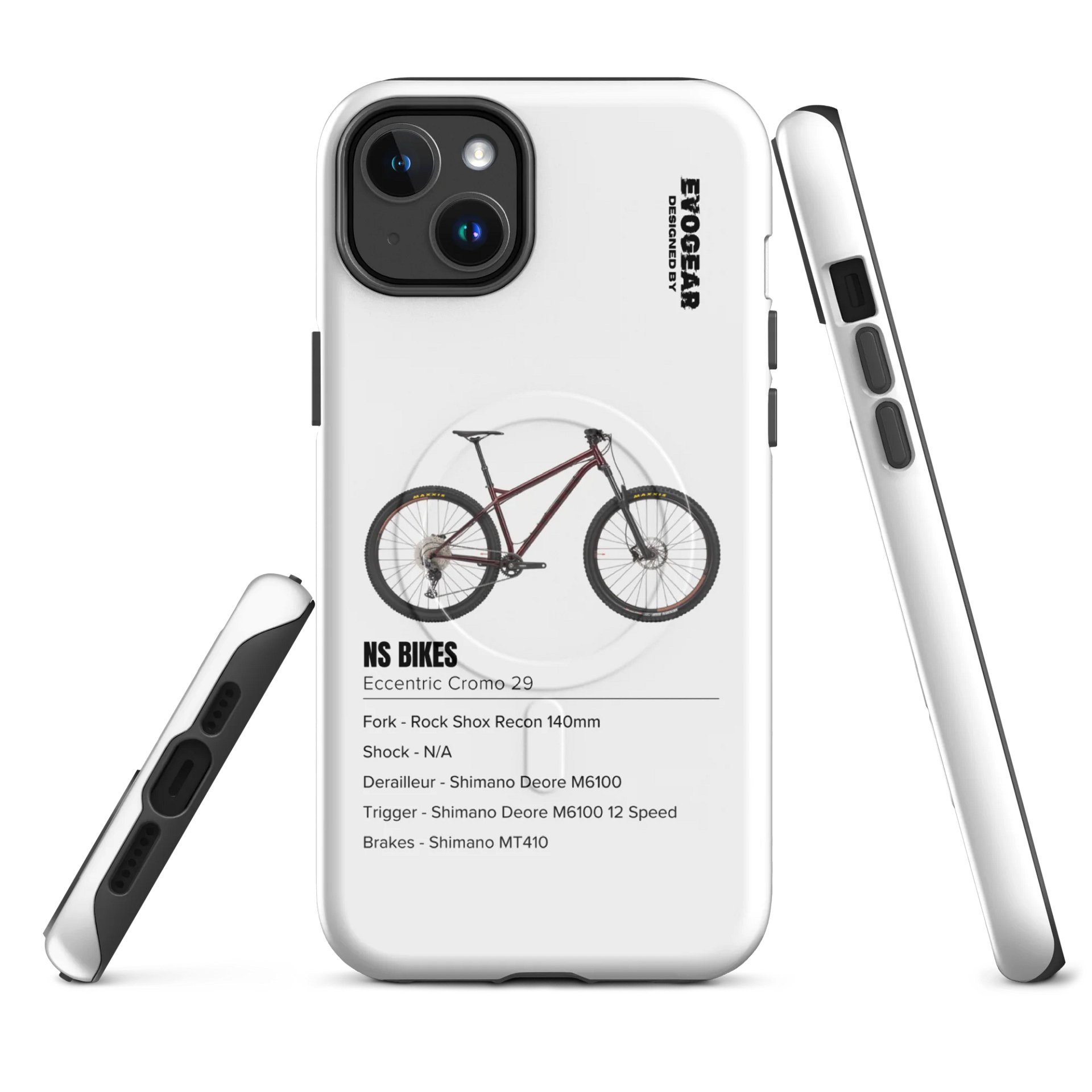 White Eccentric Cromo 29 iPhone MagSafe Case 2.0 product image (1)