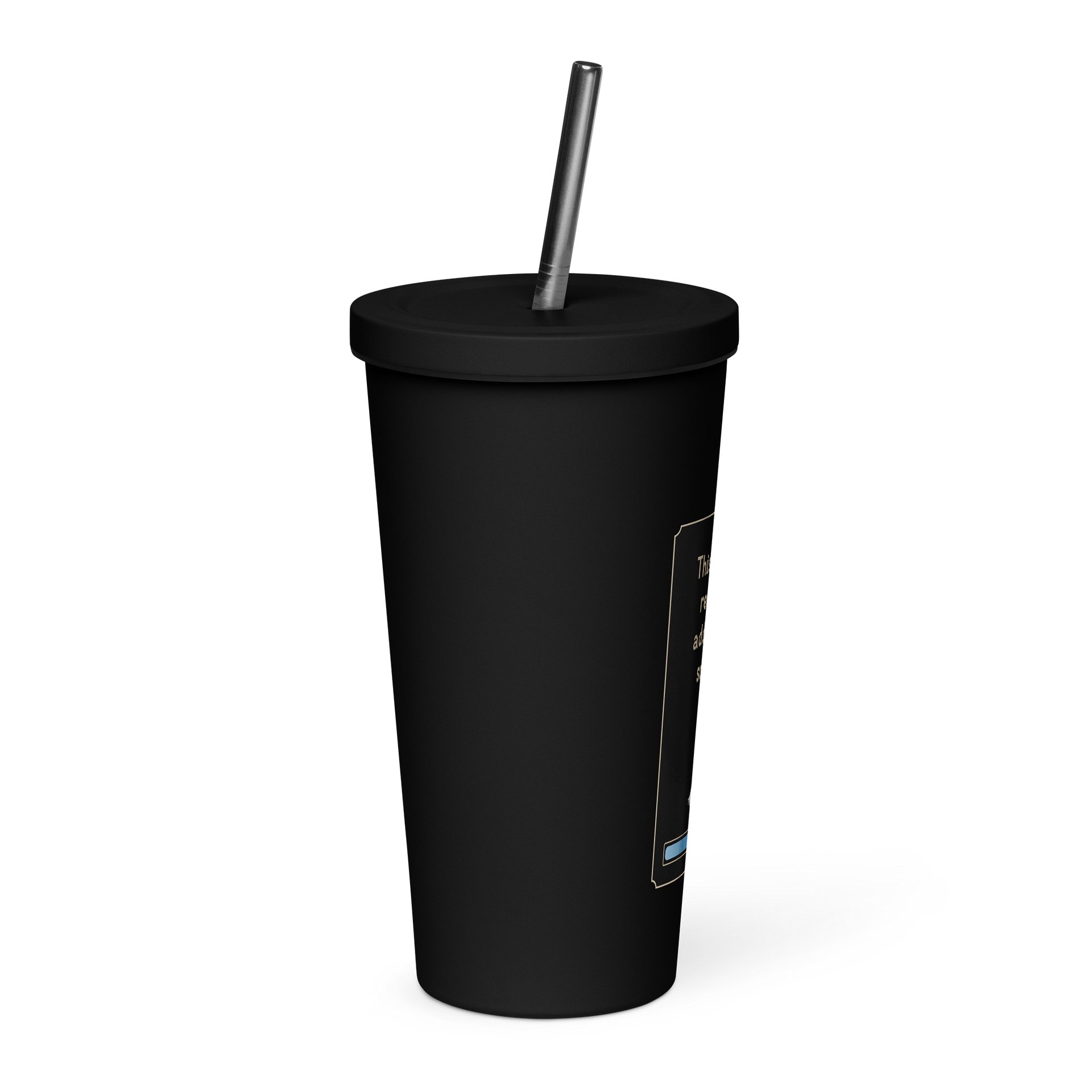 Additional Sodium Tumbler with Straw | POTS Dysautonomia & Electrolyte Humor product image (4)