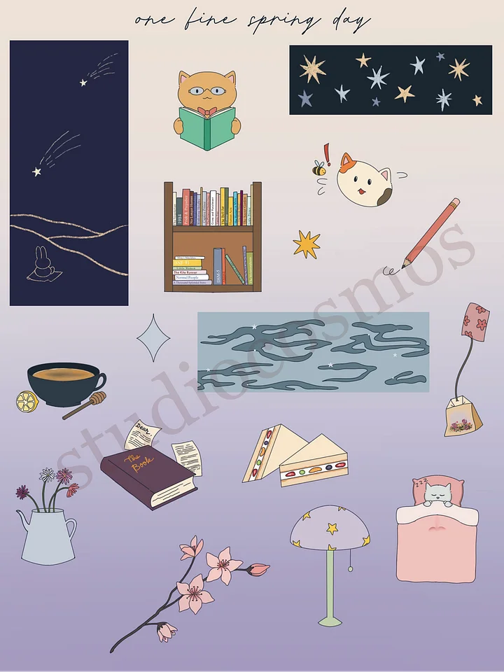 Spring: Sticker Sheet product image (1)
