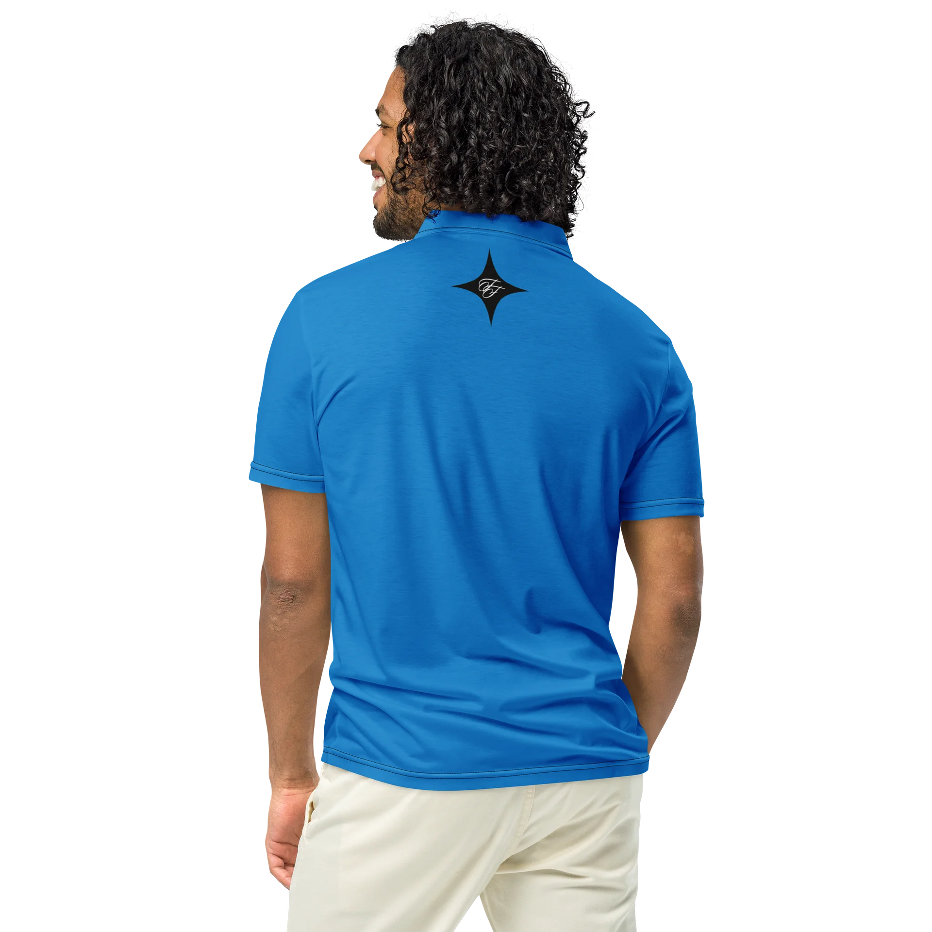 F&F Left Script Slim Fit Polo Shirt (RYL) product image (5)