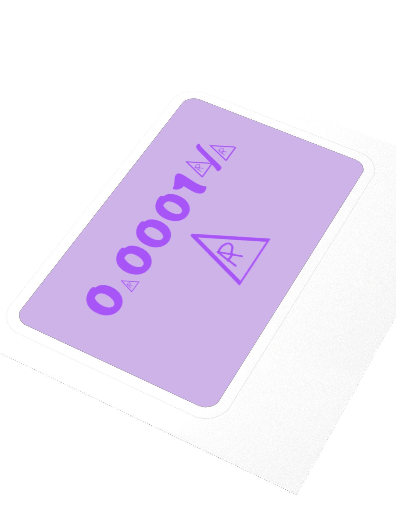 0.0001% C — Block Sticker product image (3)