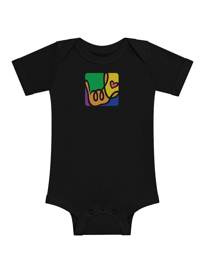 Forever ILY Colorful Baby One Piece product image (1)