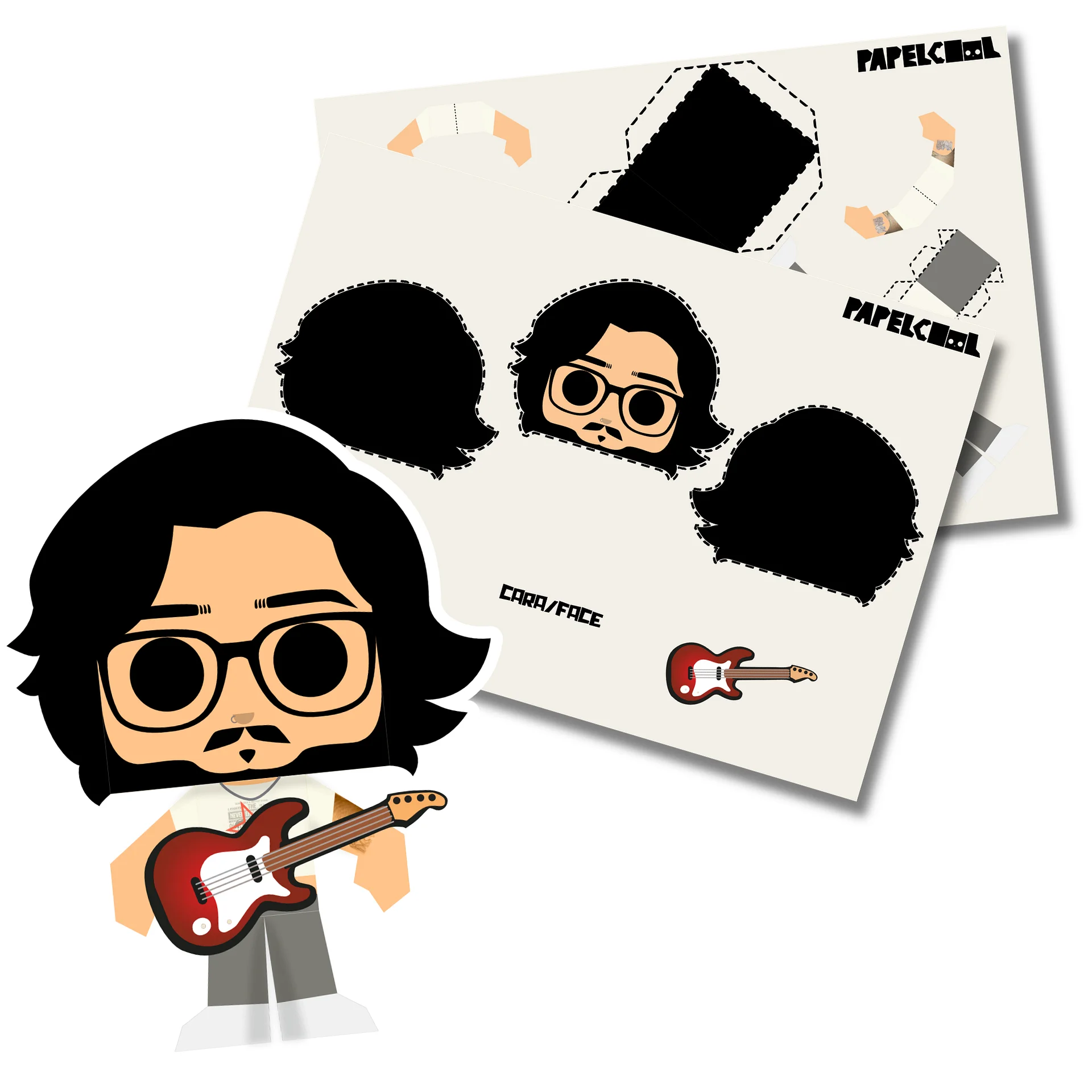 Papercraft Simon Faltas Tu Bass product image (2)