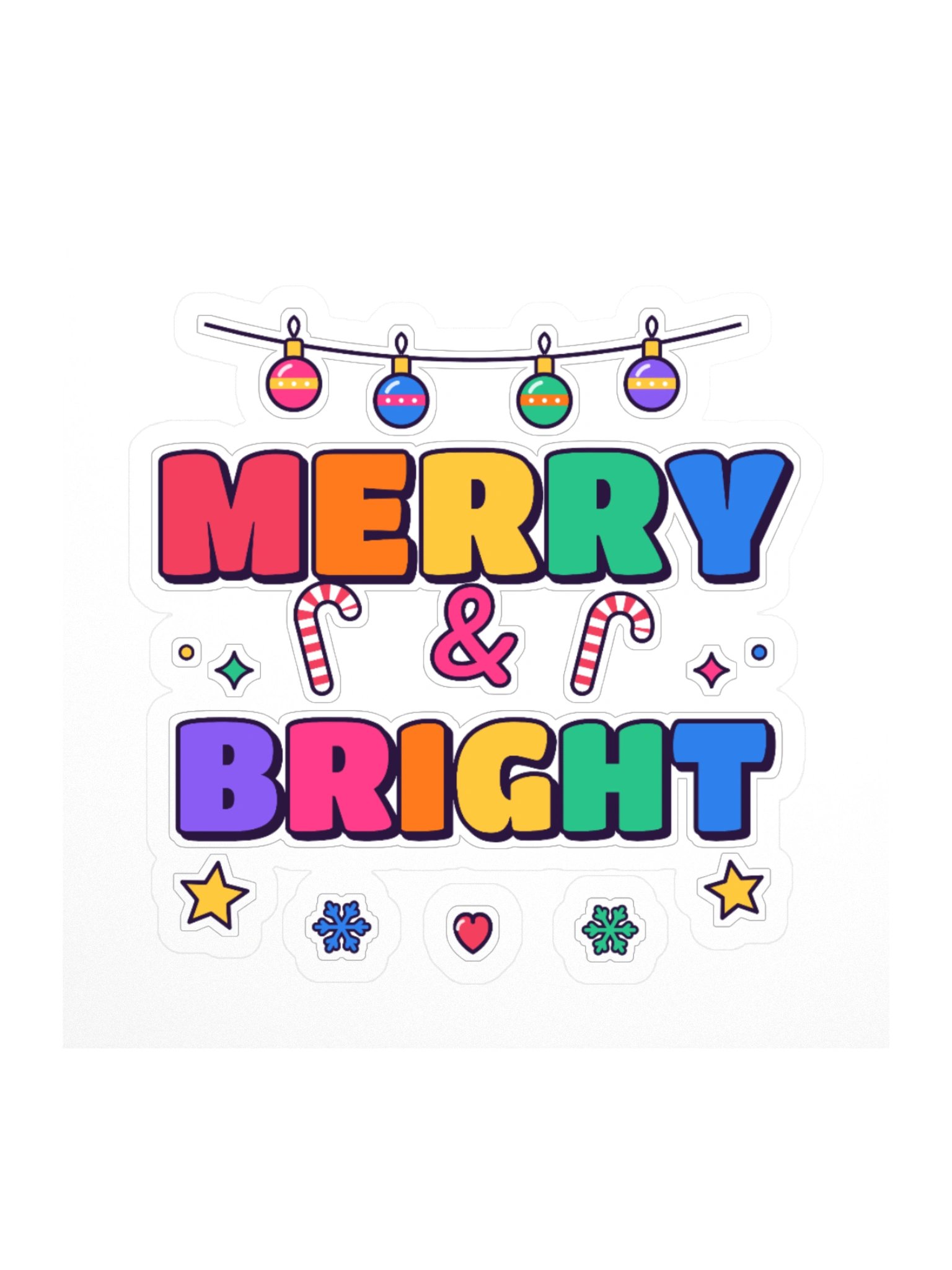 Merry & Bright Sticker product image (2)