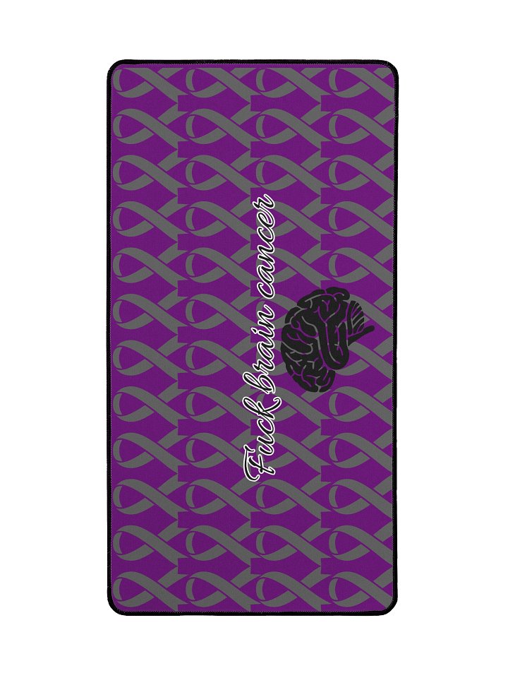 Fuck brain Cancer desk mat product image (2)