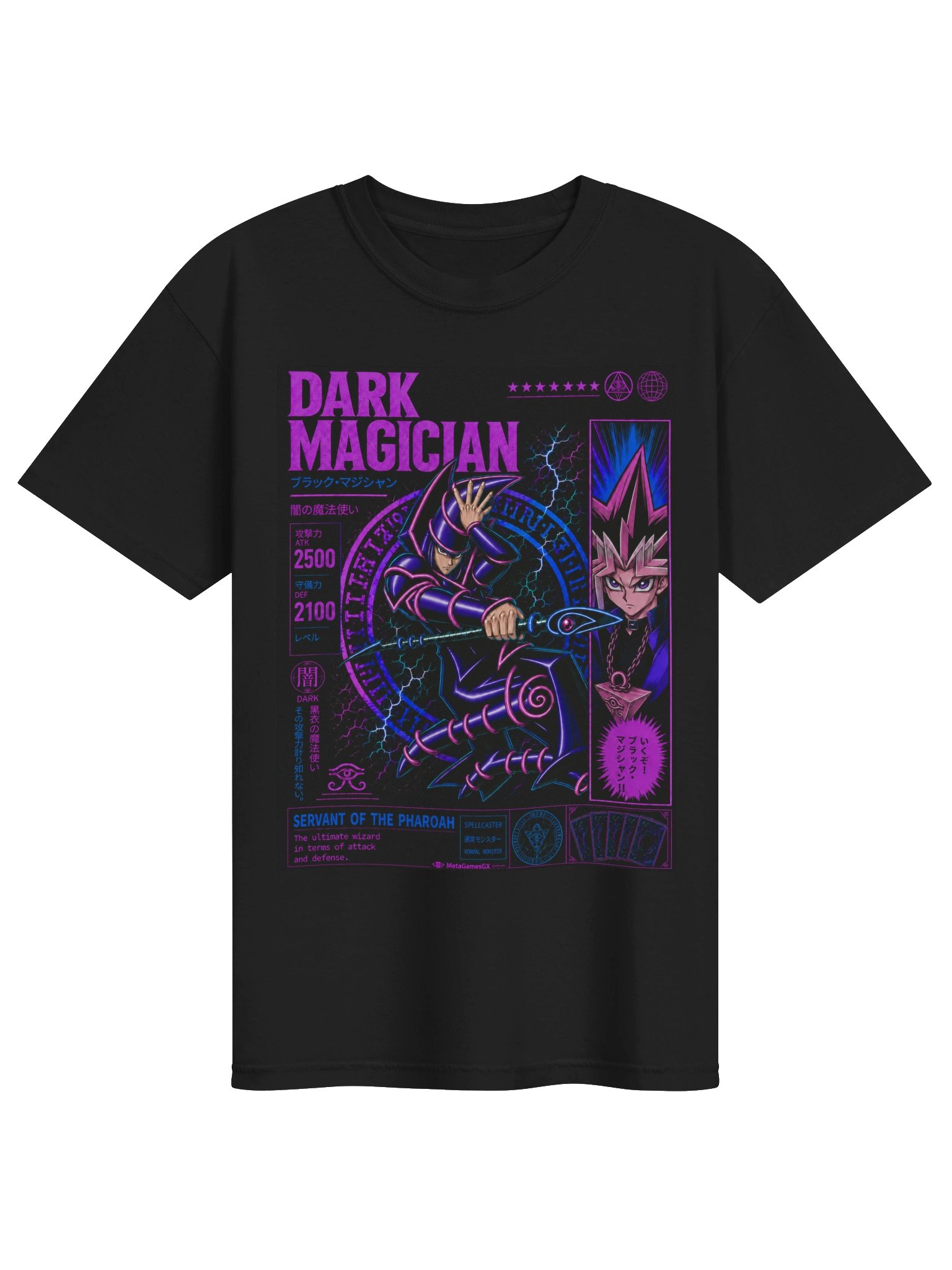 Dark Magician — Neon Arcana Tee product image (1)