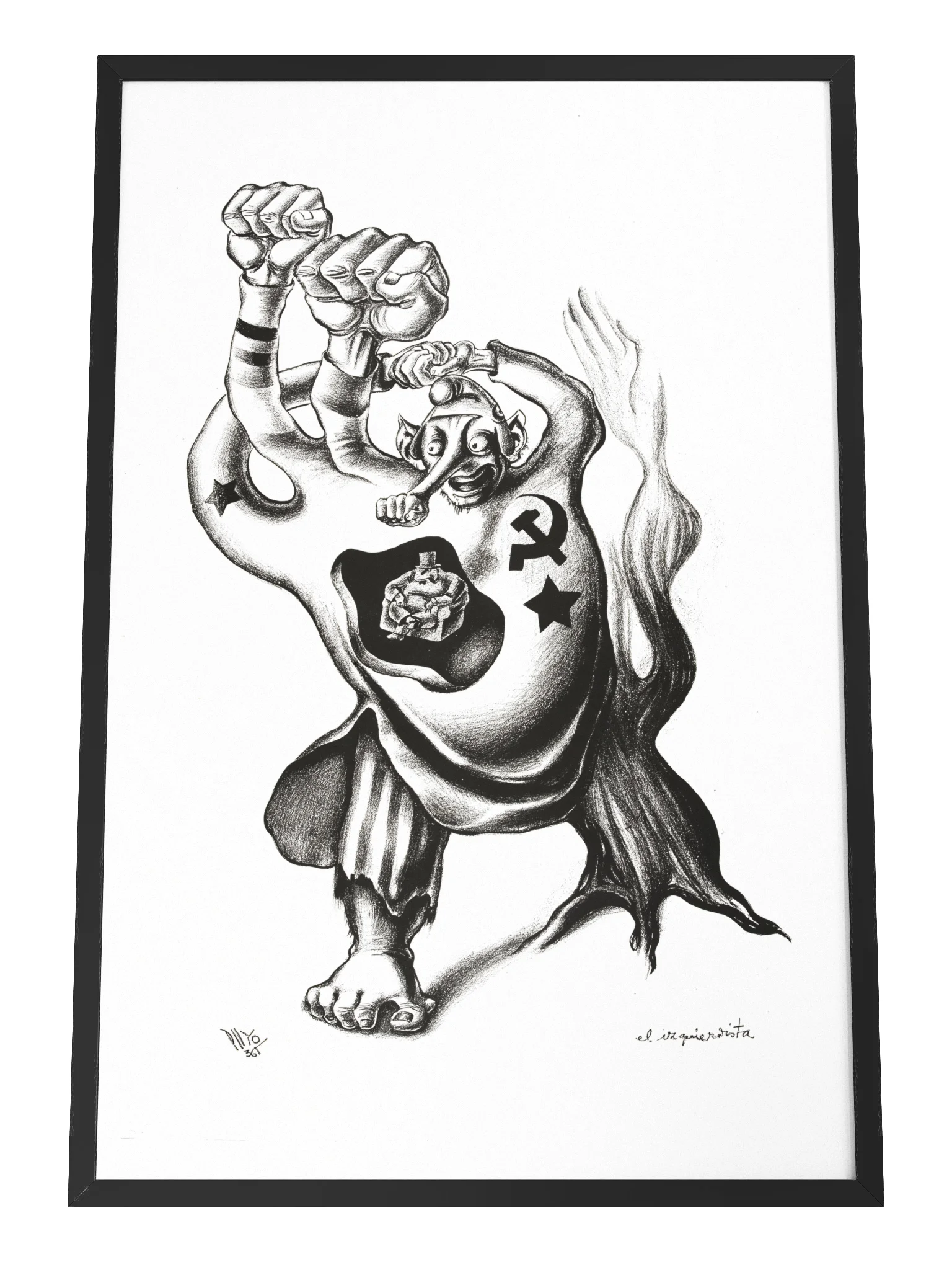 El Izquierdista (The Leftist) Print product image (1)