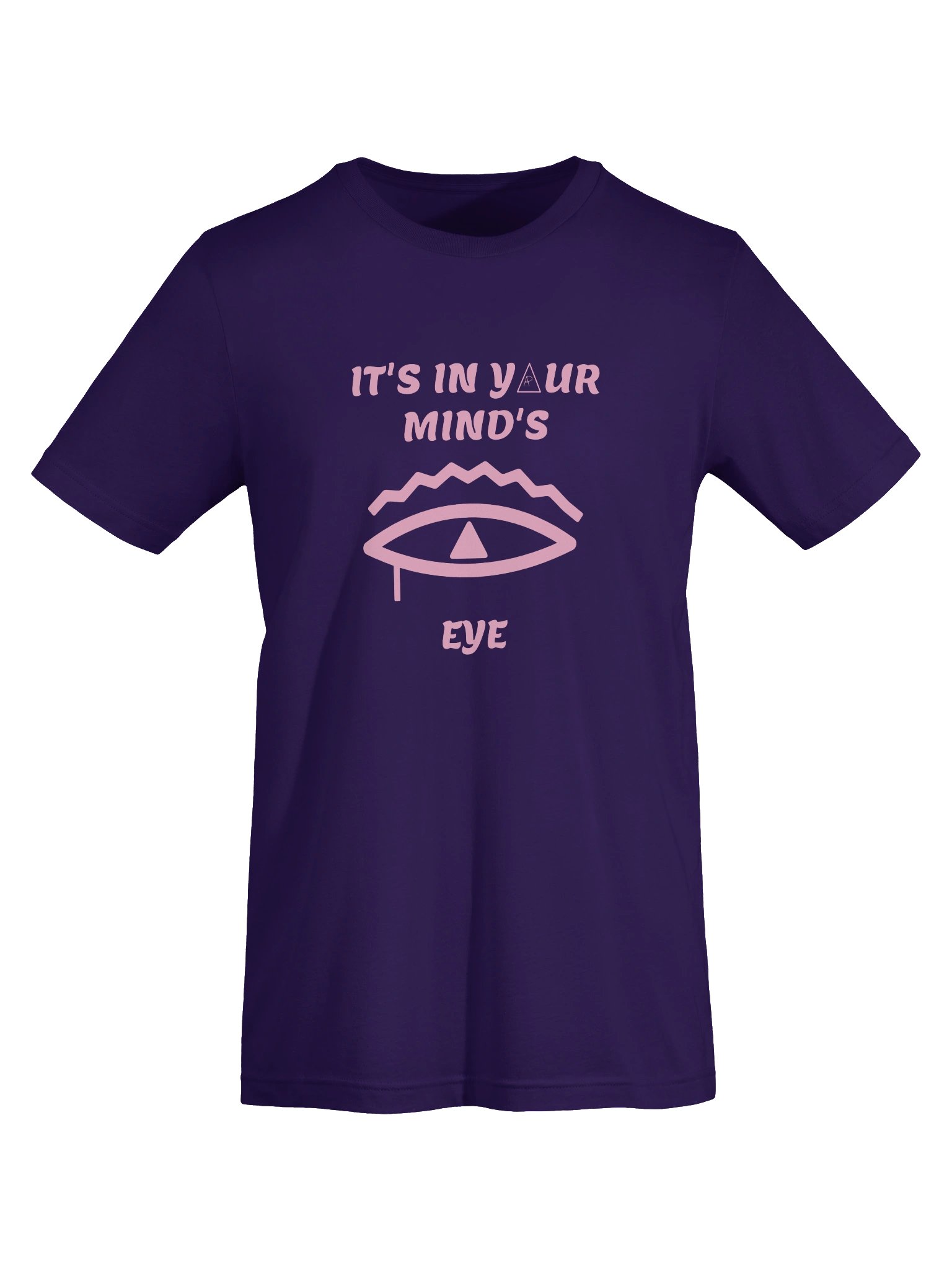 IT'S IN YOUR MIND'S EYE Tee — Purple product image (5)